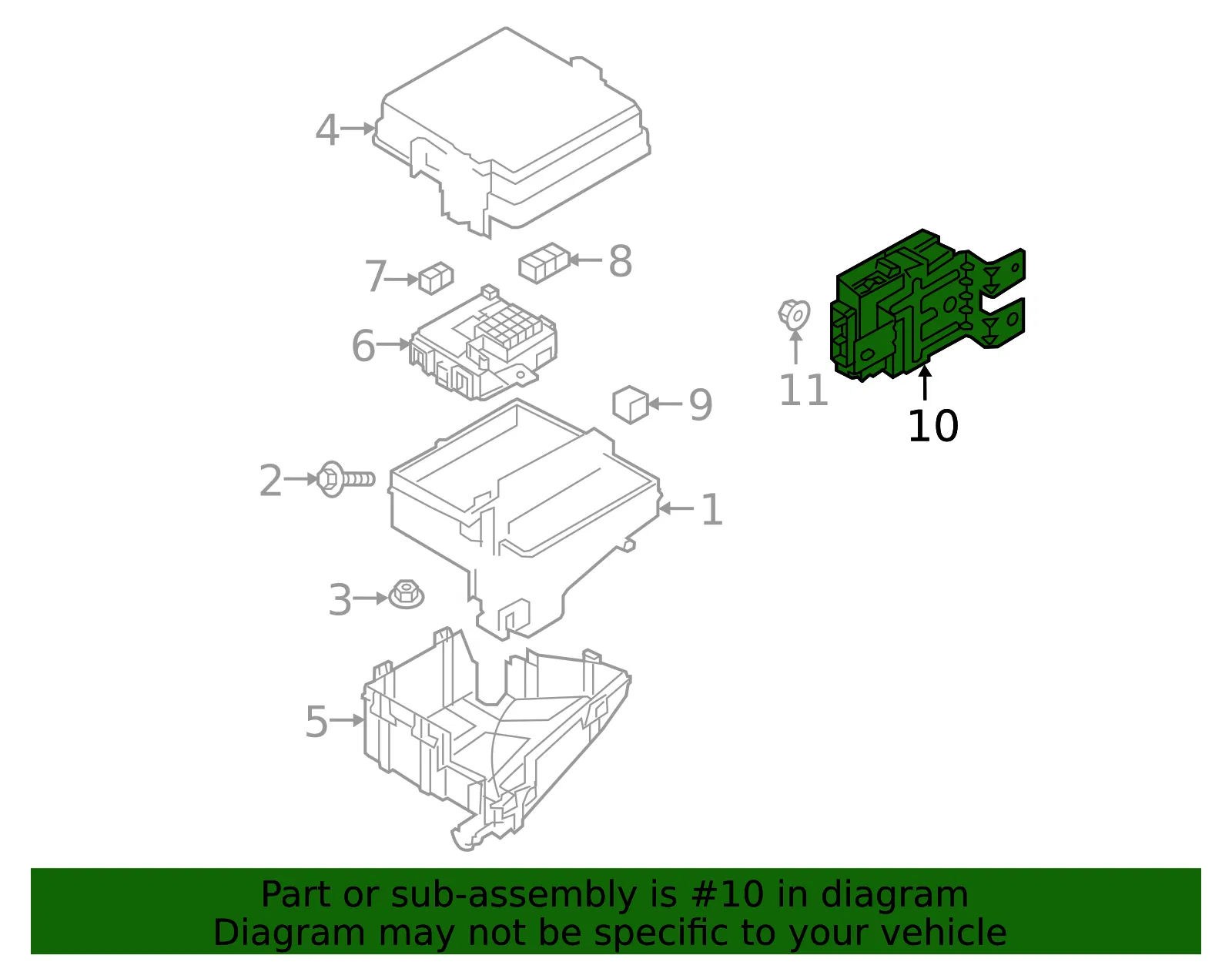 Engine Control Module (ECM) - Kia (39161-2GRB2) - view 2