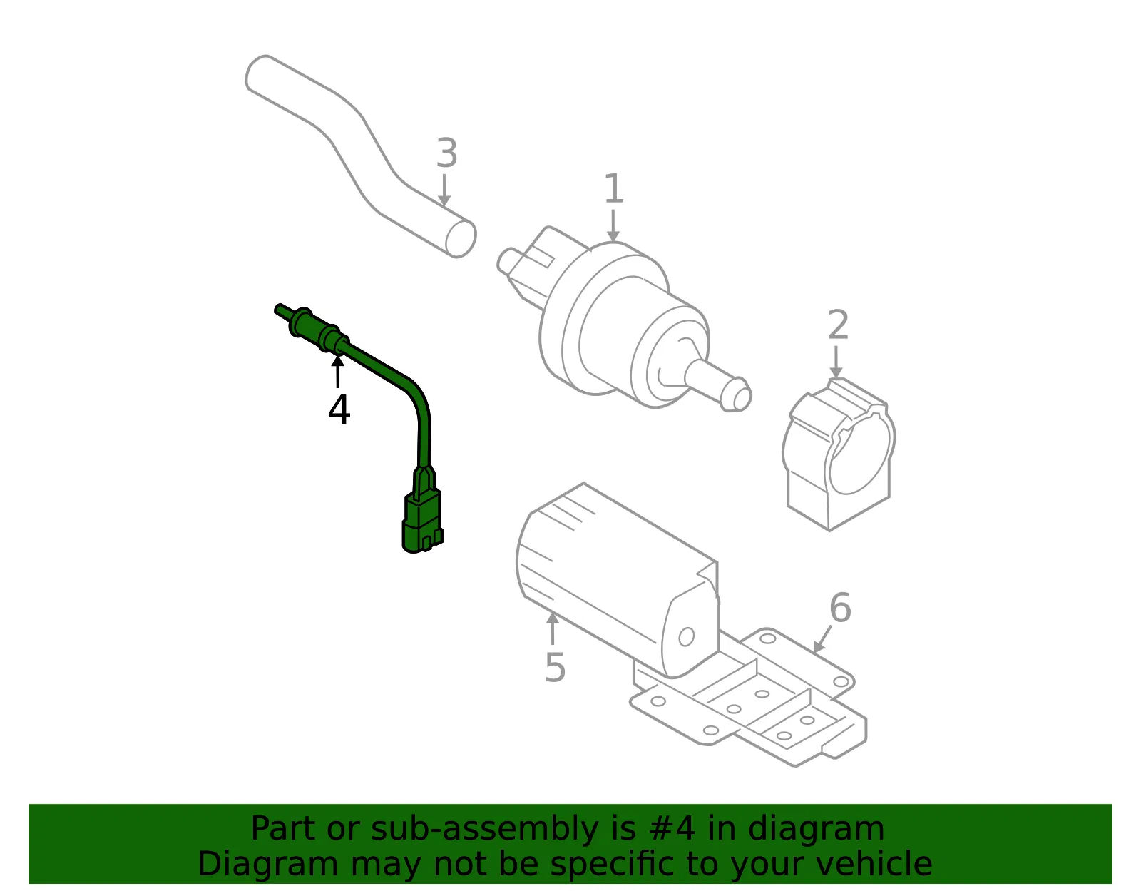 Oxygen Sensor - Kia (39210-23710) - view 2