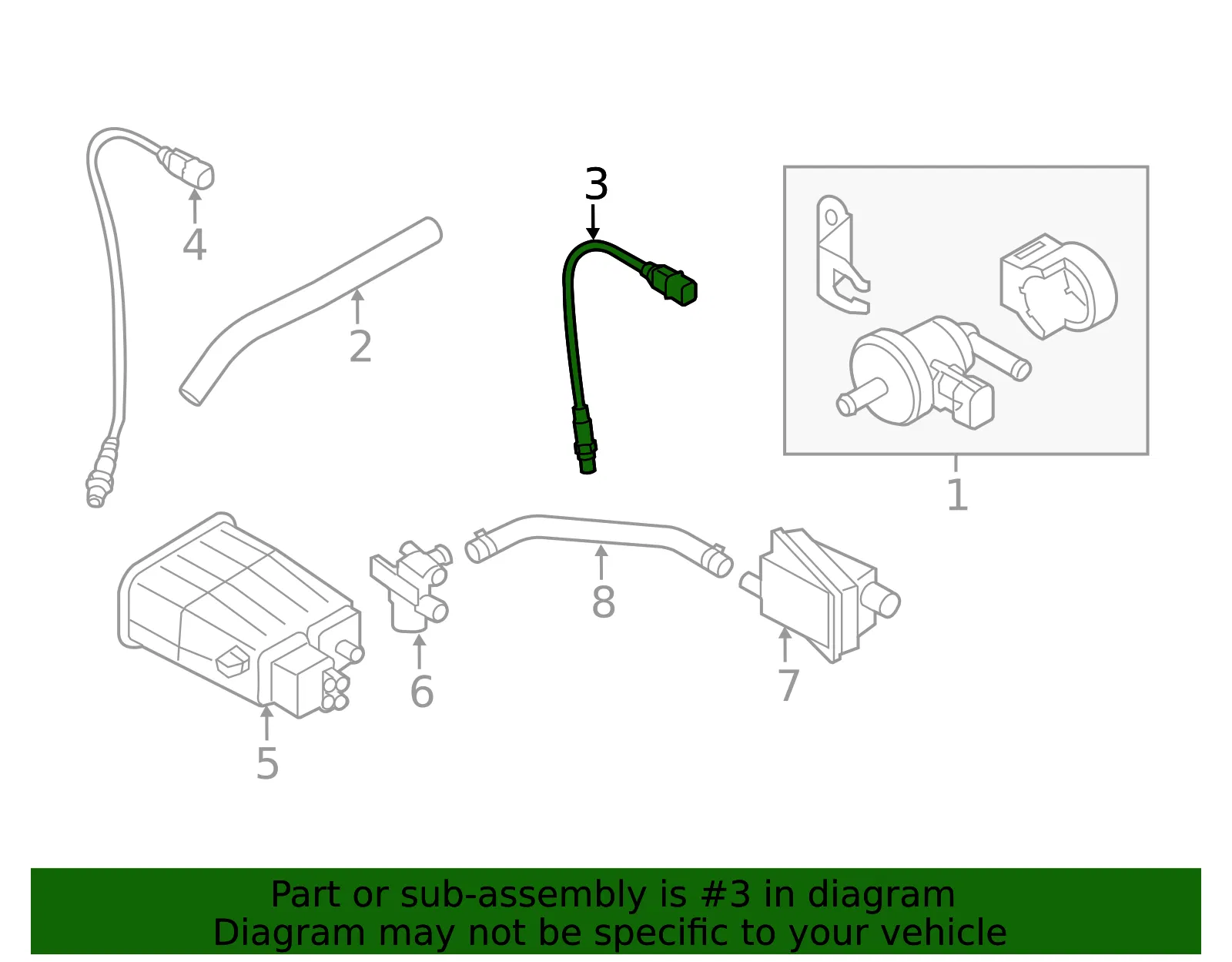 Oxygen Sensor - Kia (39210-2B040) - view 2