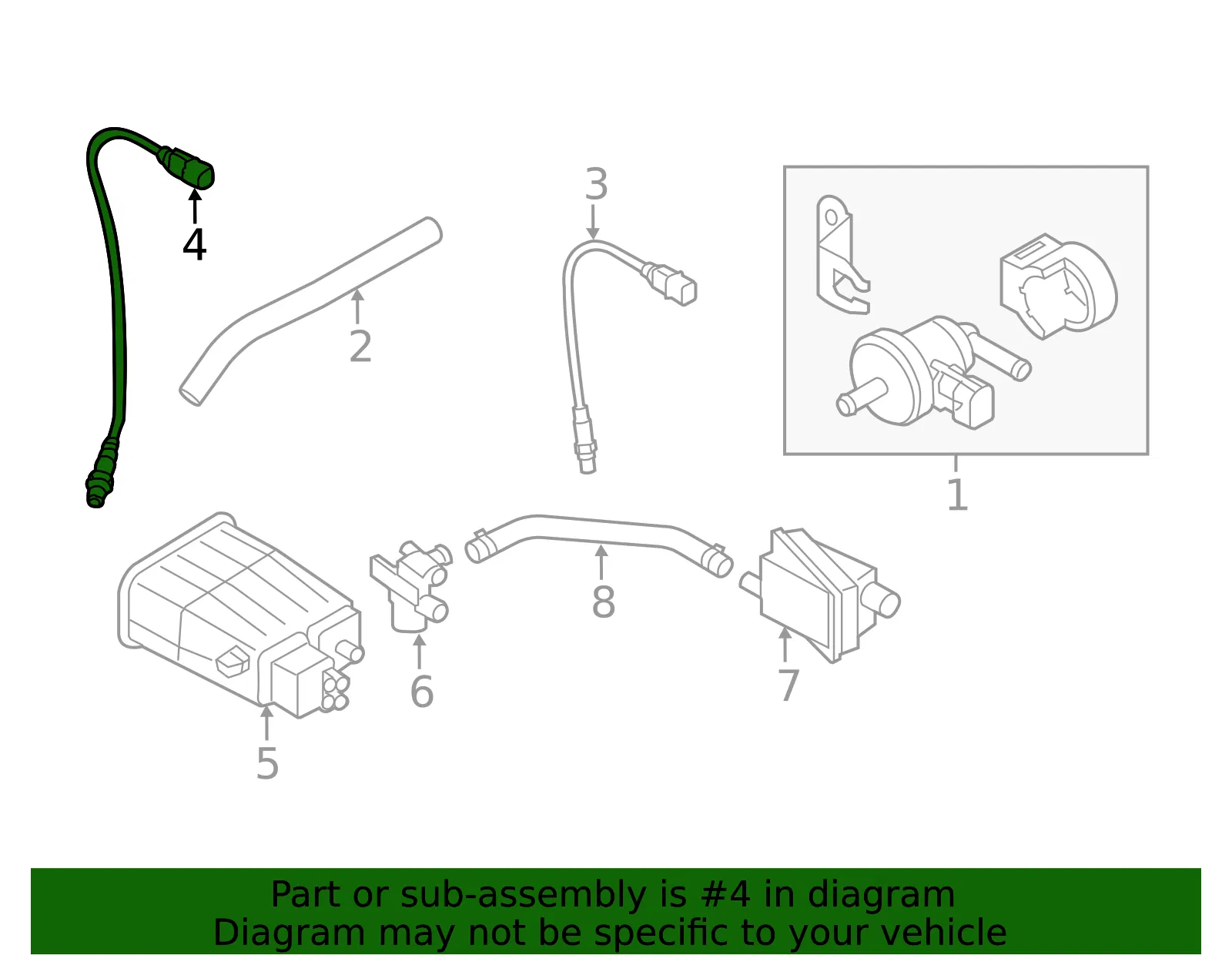 Oxygen Sensor - Kia (39210-2B050) - view 2