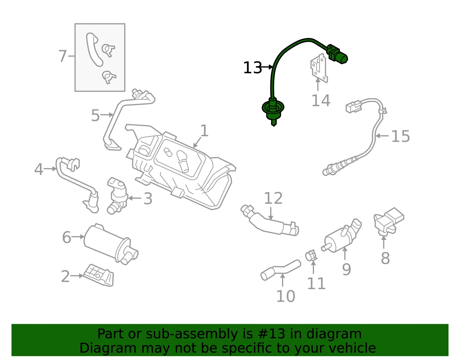 Oxygen Sensor - Kia (39210-2CTA0) - view 2