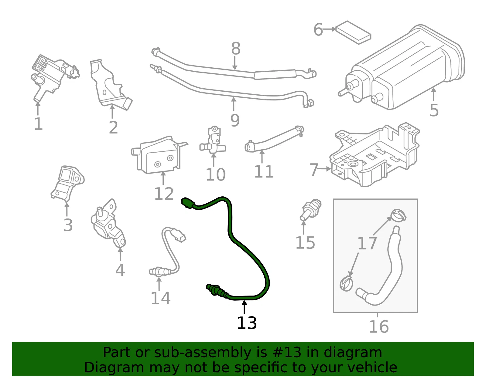 Oxygen Sensor - Kia (39210-2E200) - view 2