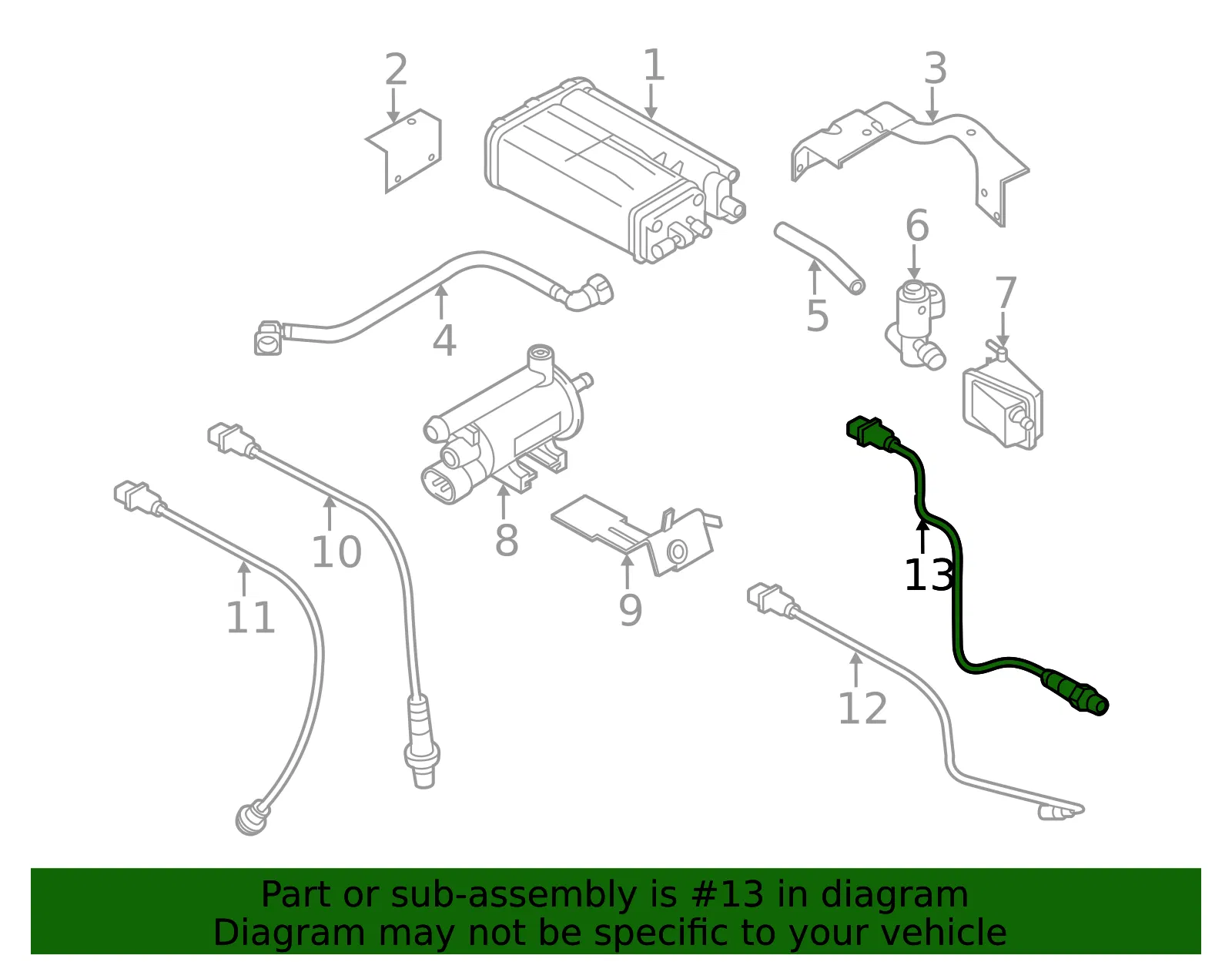 Oxygen Sensor - Kia (39210-2E511) - view 2
