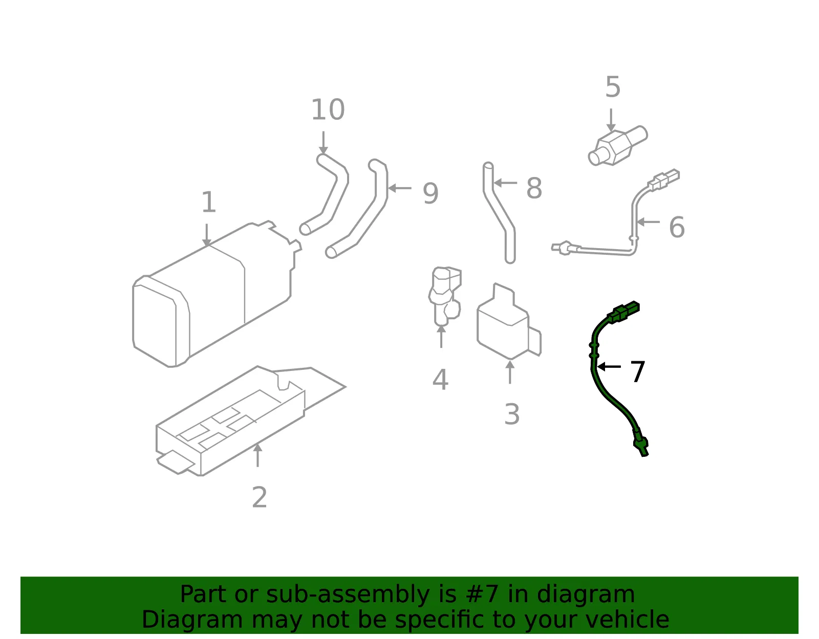 Oxygen Sensor - Kia (39210-3C850) - view 2