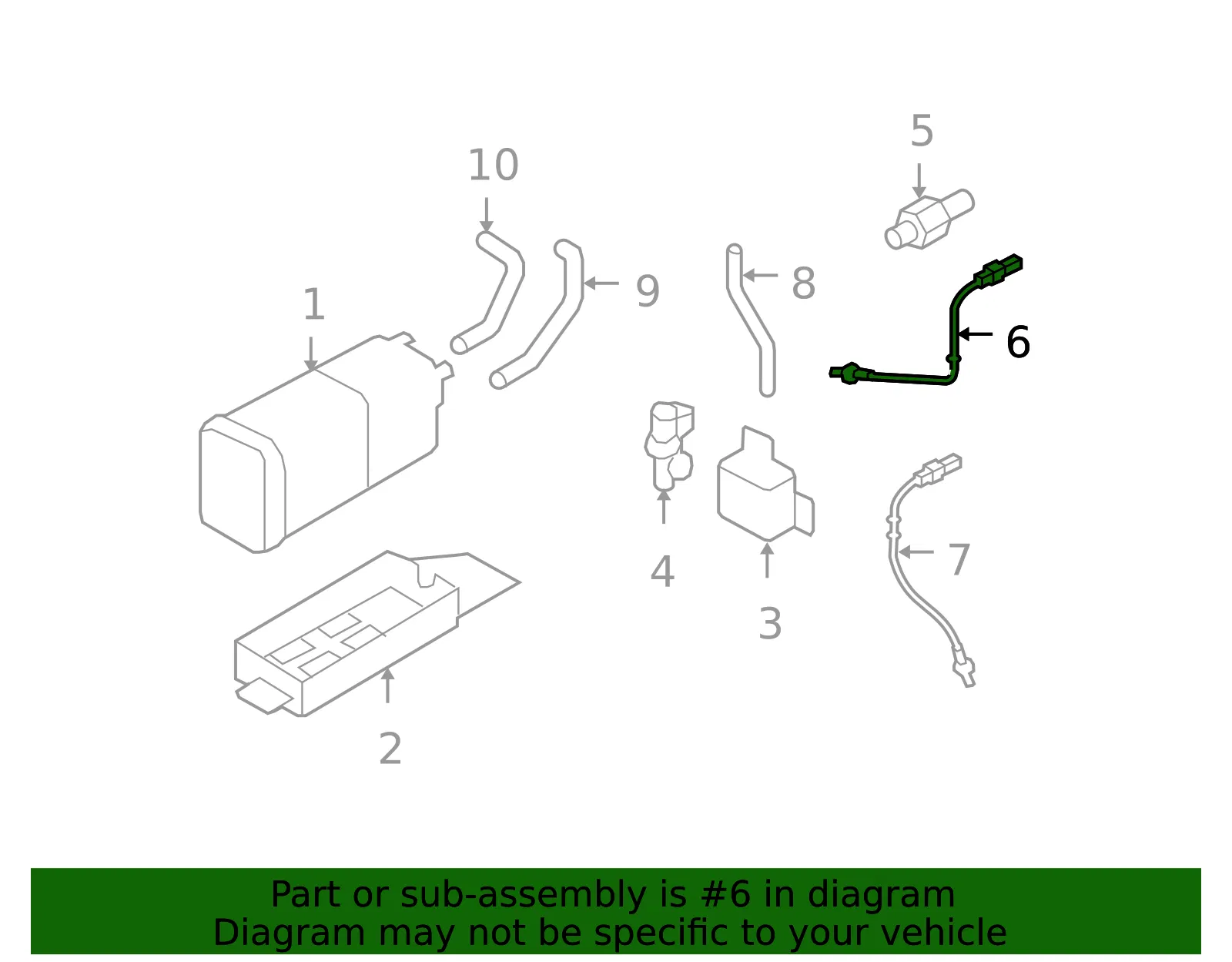 Oxygen Sensor - Kia (39210-3C900) - view 2