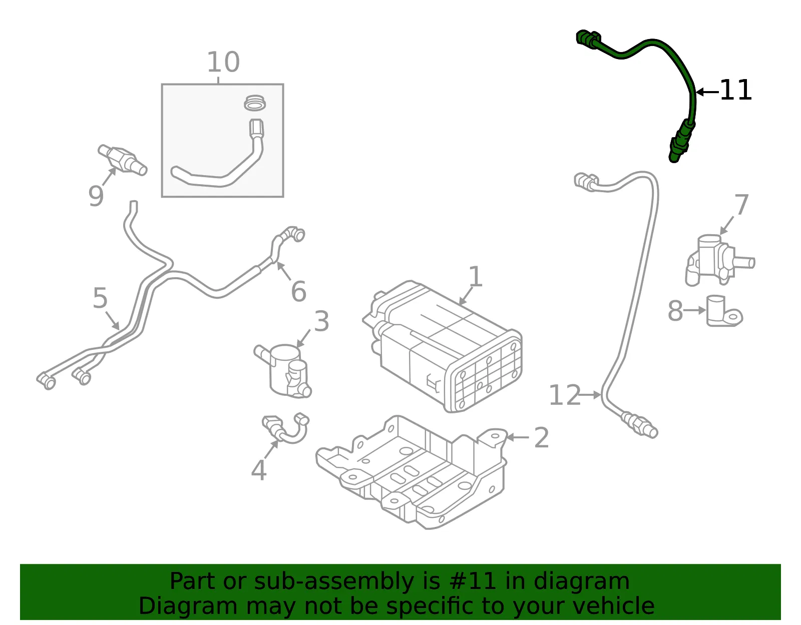 Oxygen Sensor - Kia (39210-3CCA0) - view 2
