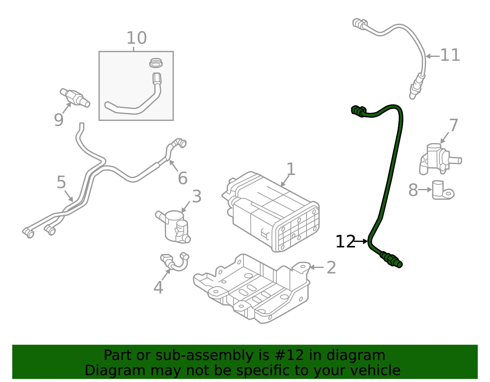 Oxygen Sensor - Kia (39210-3CDA0) - view 2