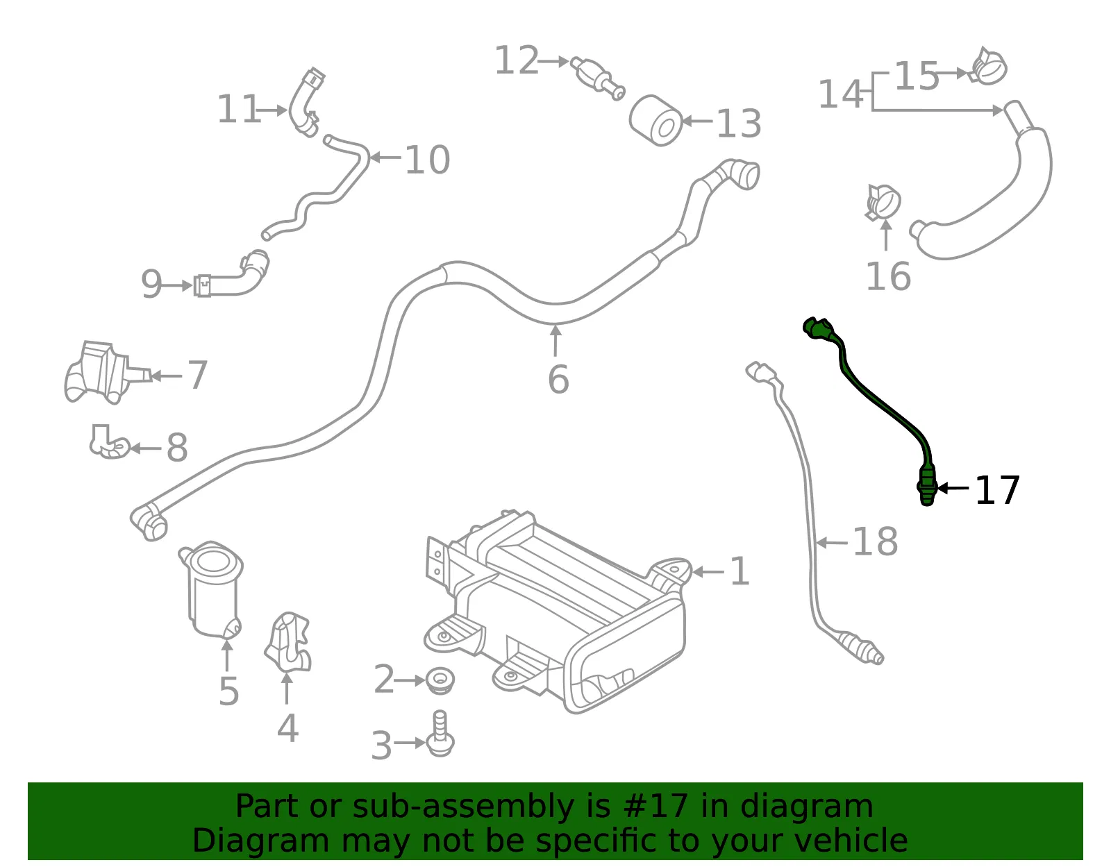 Oxygen Sensor - Kia (39210-3L110) - view 2