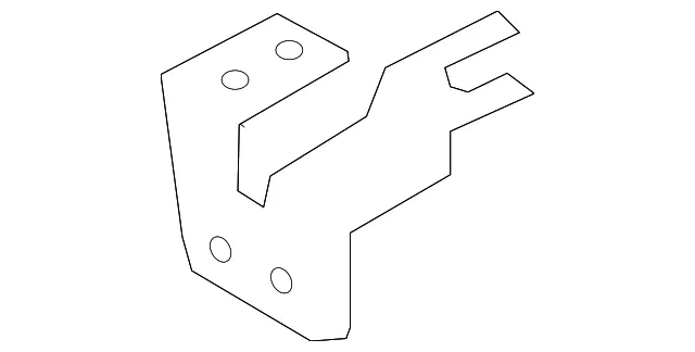 Ft Oxygen Sensor Bracket - Kia (39211-03HA0)