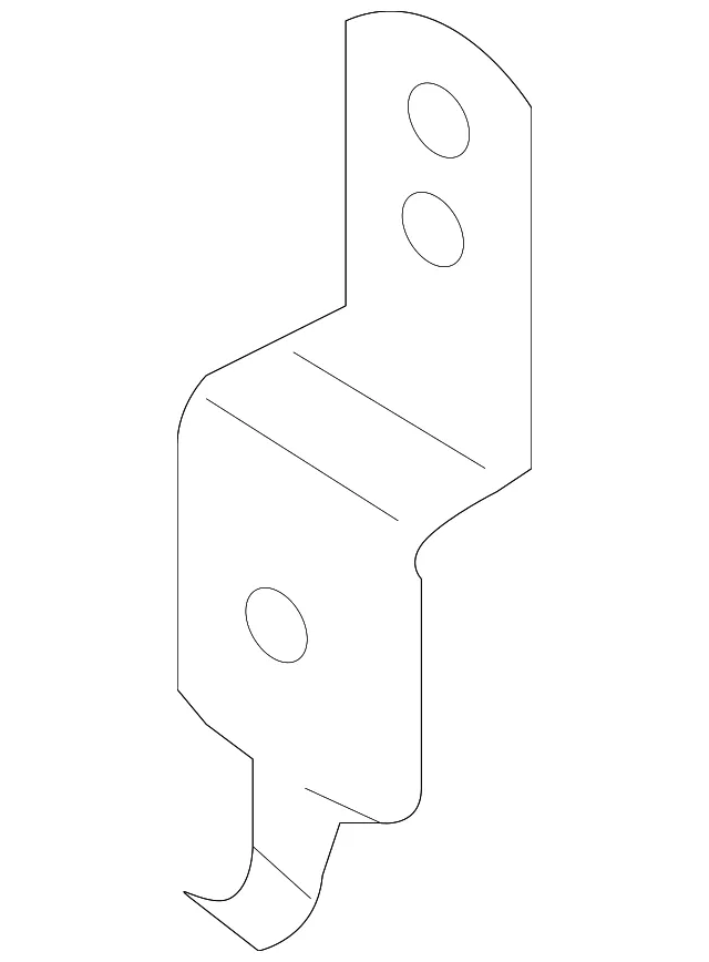 Lower Oxygen Sensor Bracket - Kia (39211-3L730)