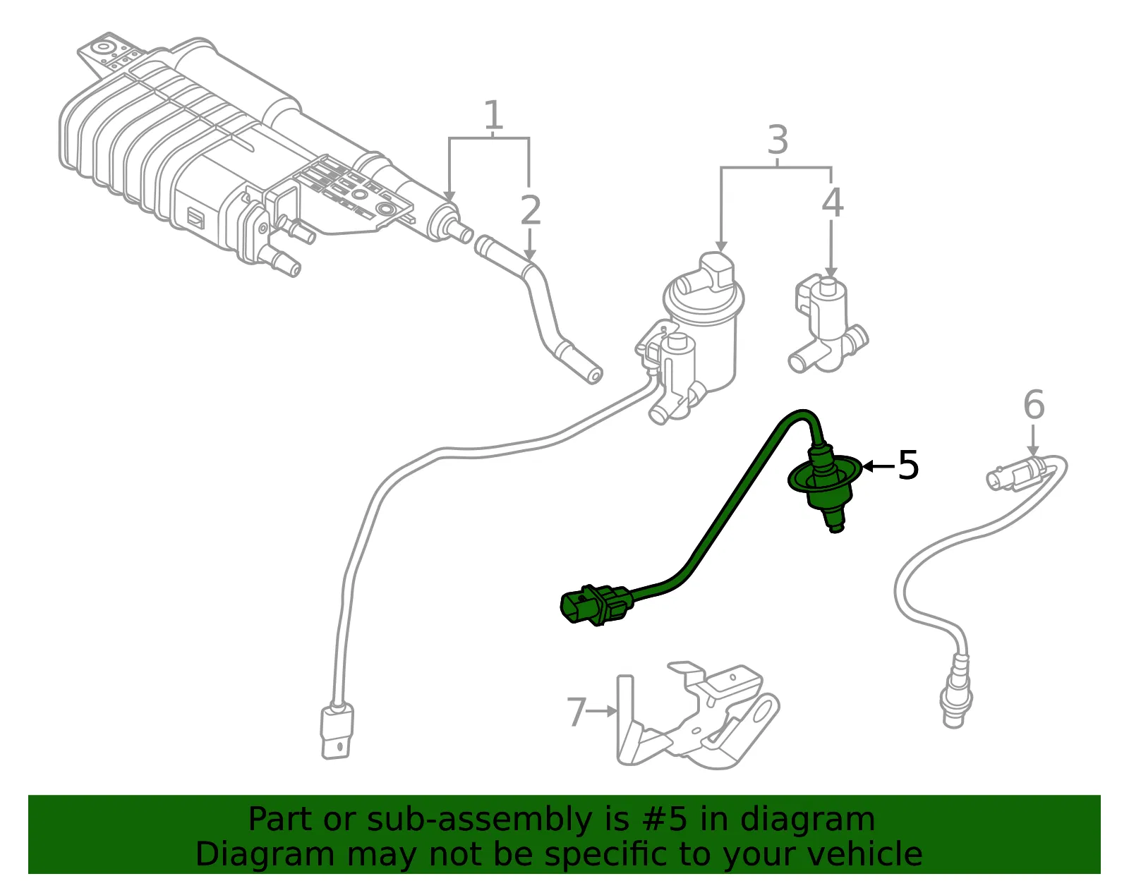 Oxygen Sensor - Kia (39212-2M410) - view 2