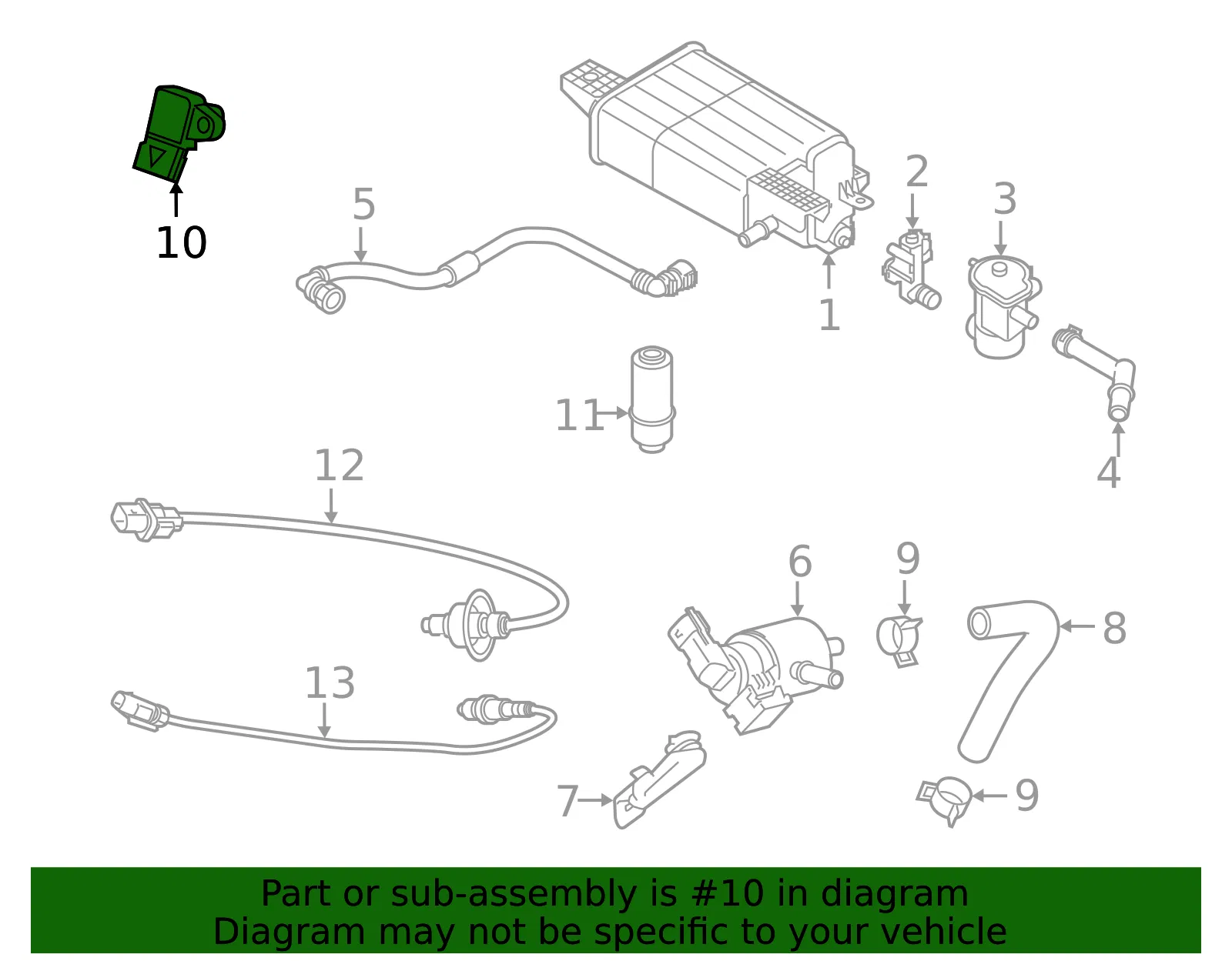 M.A.P Sensor - Kia (39300-2M325) - view 2