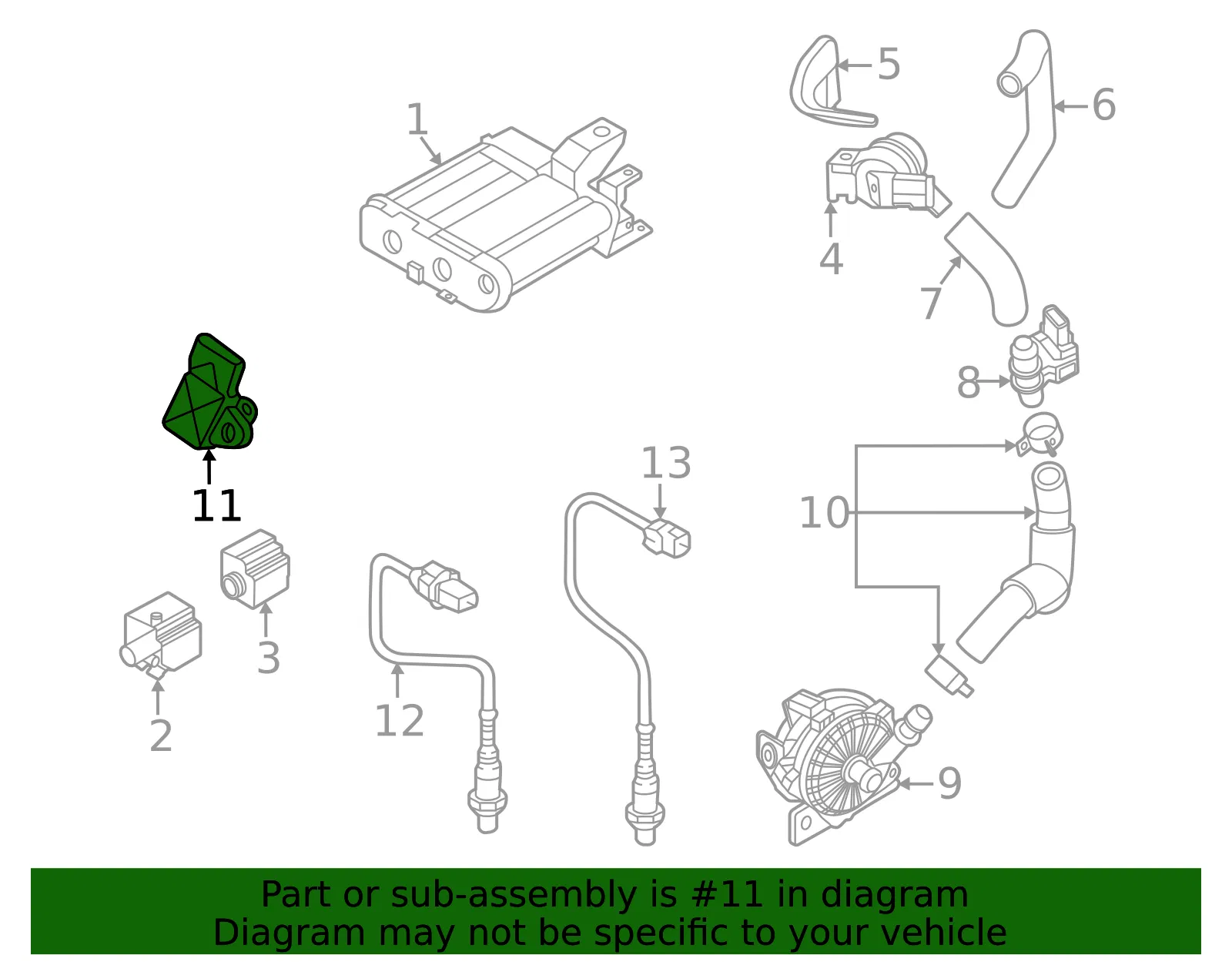 Map Sensor - Kia (39300-2M417) - view 2