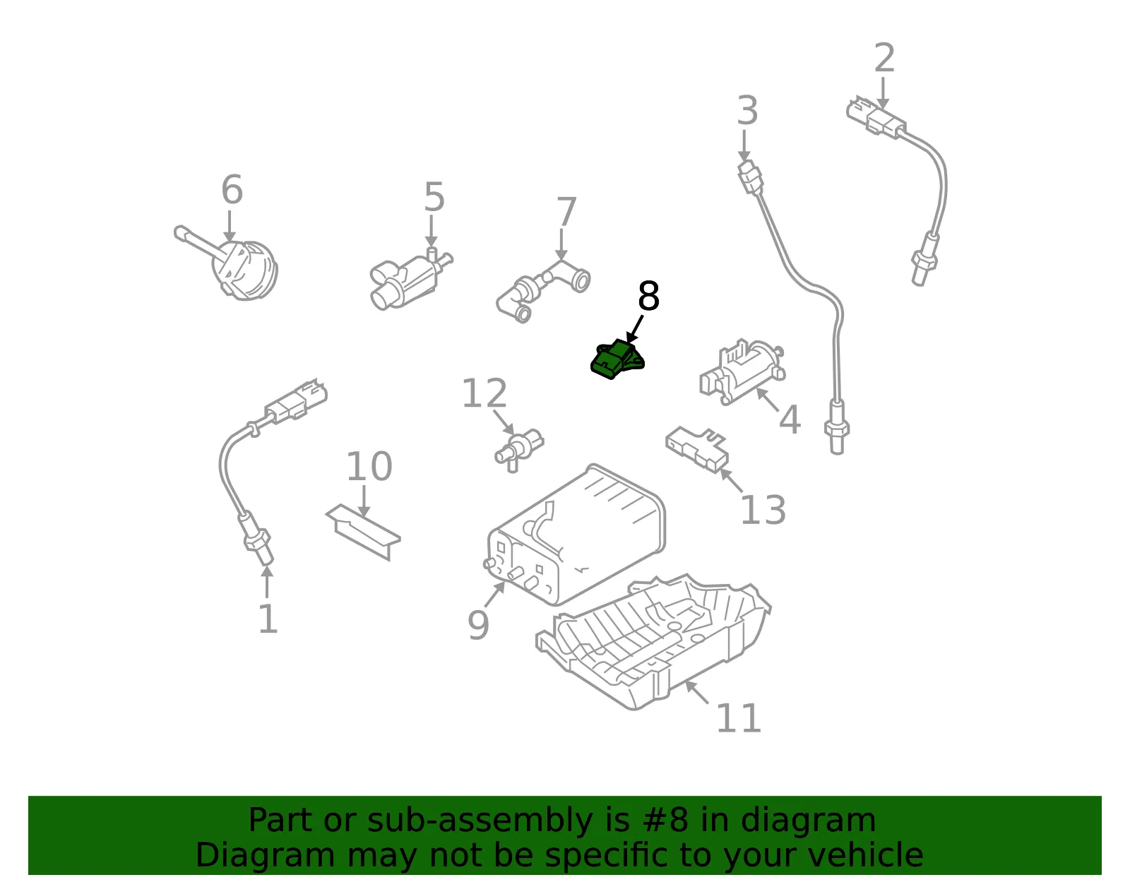 Map Sensor - Kia (39300-38200) - view 2