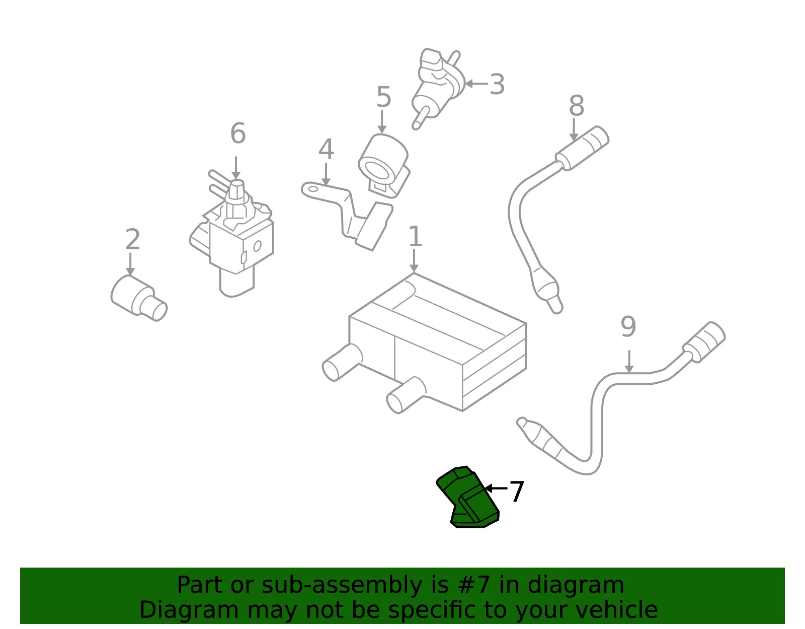Map Sensor - Kia (39300-3C500) - view 3