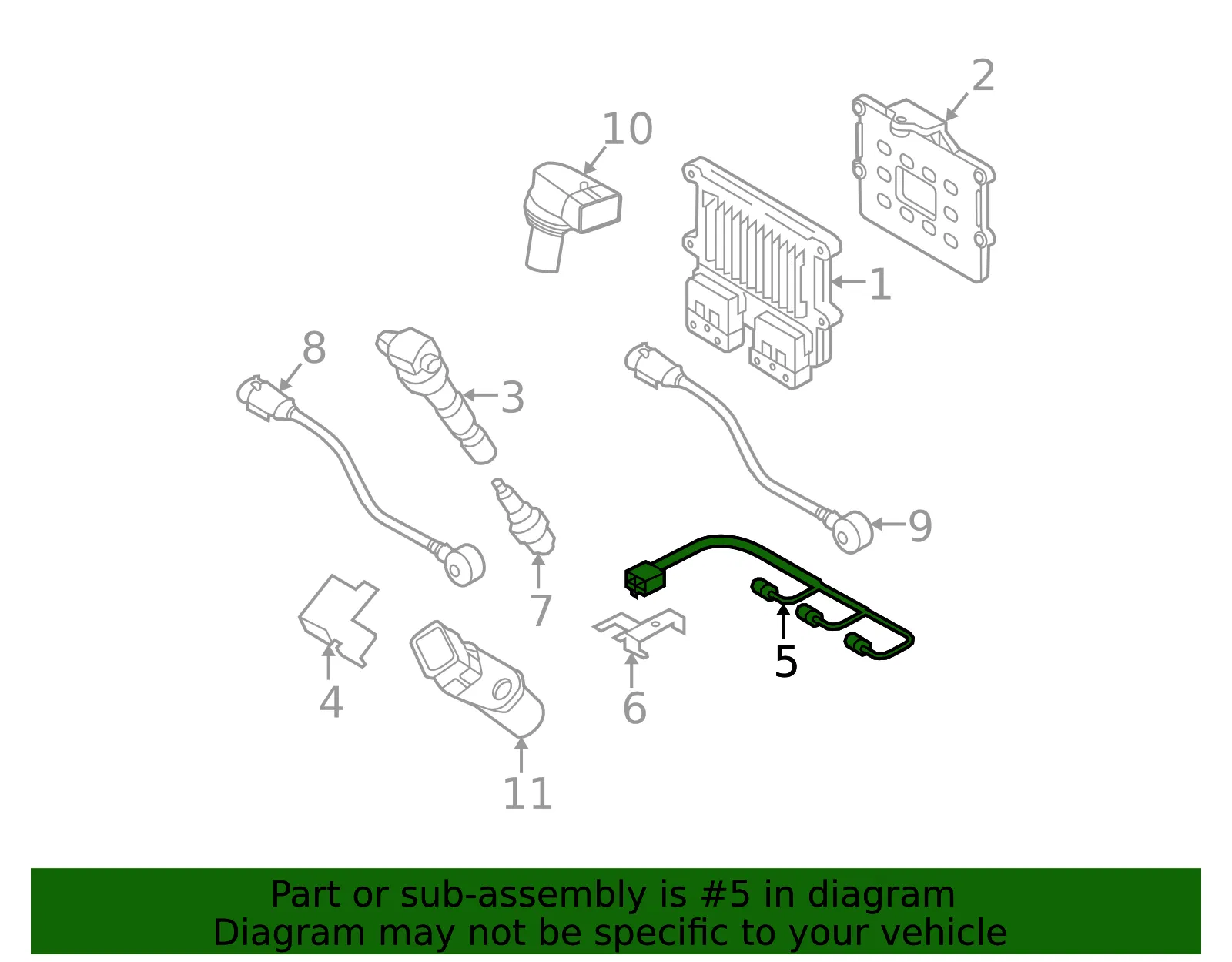 Harness - Kia (39610-3C600) - view 2