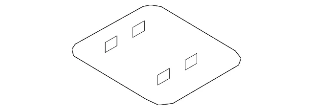 Dome Light Bracket - Volvo (39810132)