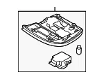 Map Lamp Assembly - Volvo (39826638) - view 3