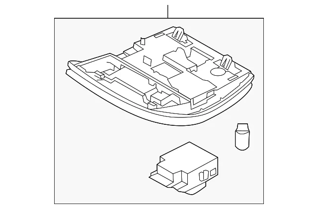 Map Lamp Assembly - Volvo (39826647)