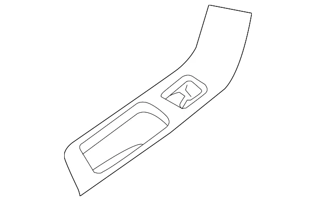Door Window Switch Bezel - Volvo (39857036)