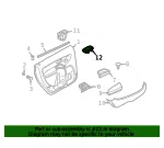Switch Bezel - Volvo (39858799) - view 4