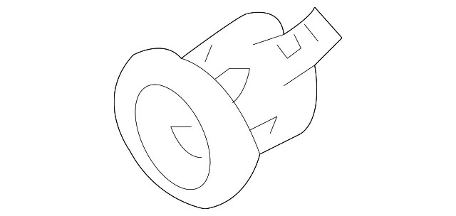 Parking Aid Sensor Housing - Volvo (39876856)