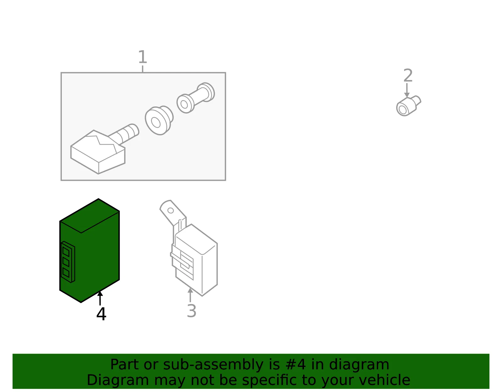 Module - Nissan (40720-3LM0A) - view 2