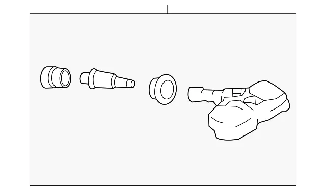 TPMS Sensor - Nissan (40770-3YM1A)