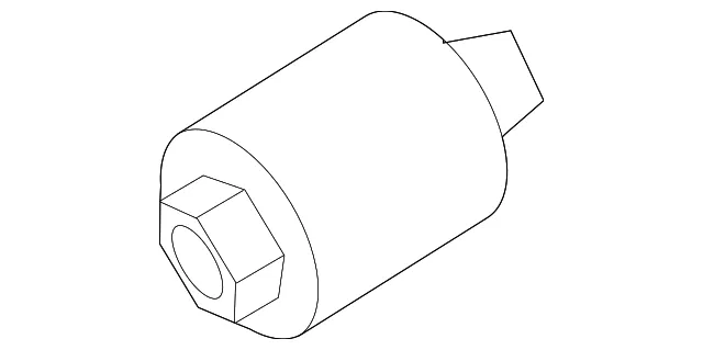 Tire Pressure Monitoring System (TPMS) Sensor Nut - Nissan (40780-EC30A)