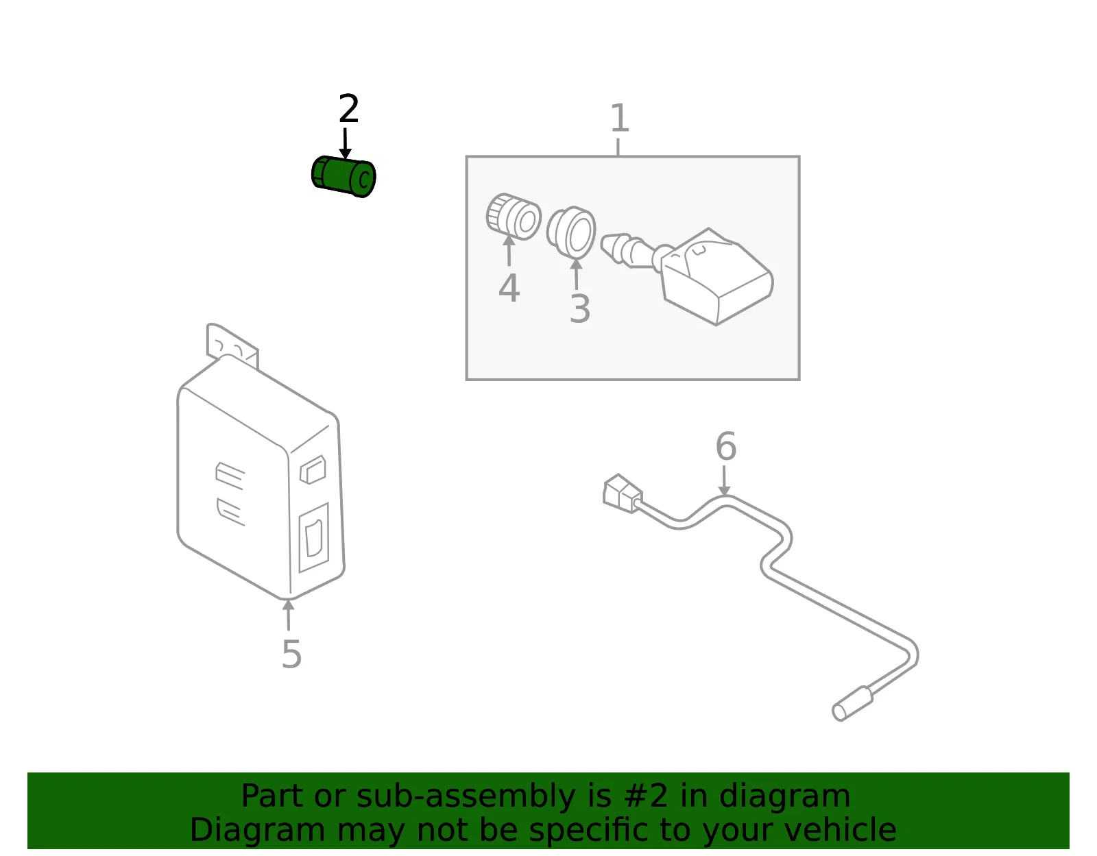 Sensor Nut - Nissan (40780-JA01A) - view 2