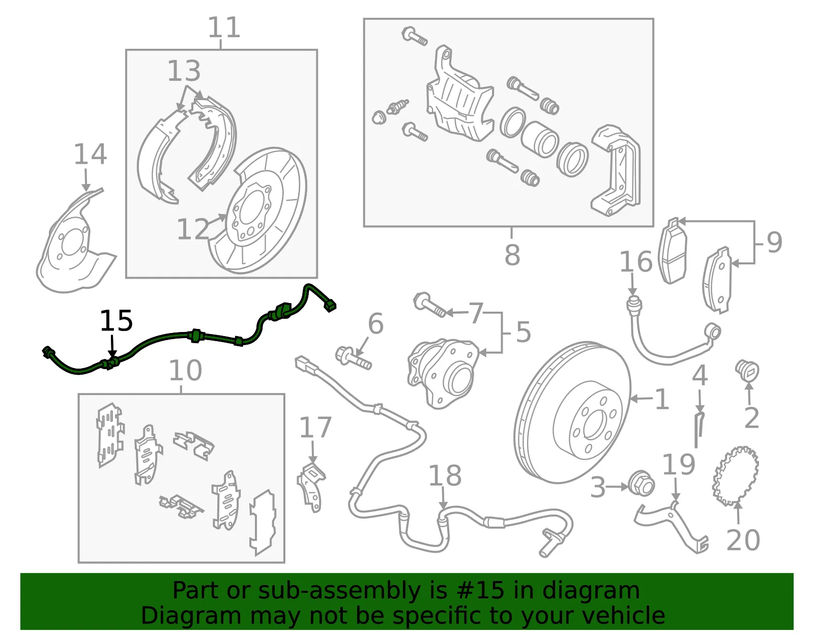 Harness - Driver's Side (LH) - Nissan (44251-4BA4A) - view 2