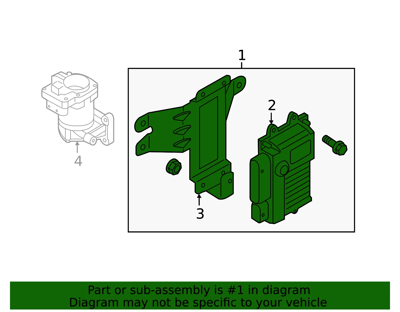 Controller - Kia (46150-3D110) - view 2
