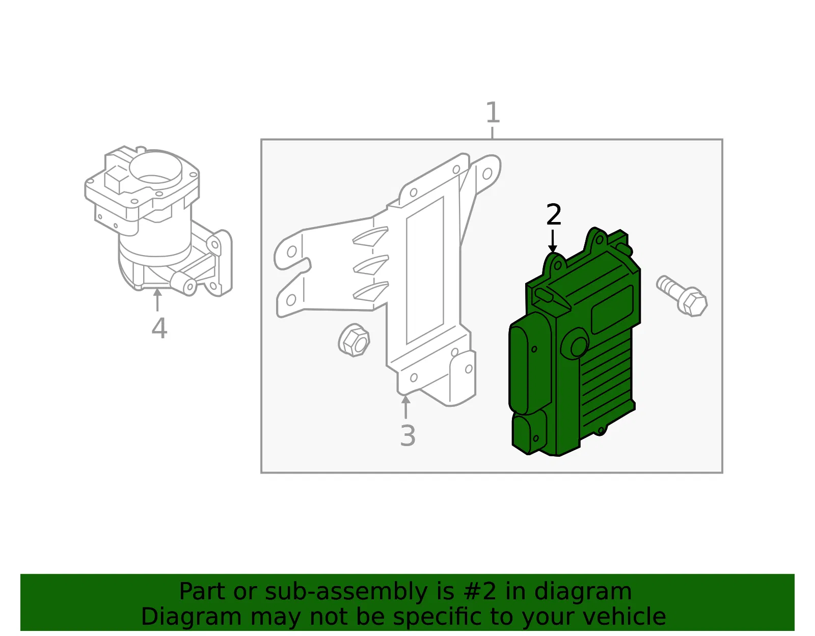 Control Module - Kia (46151-3D120) - view 2