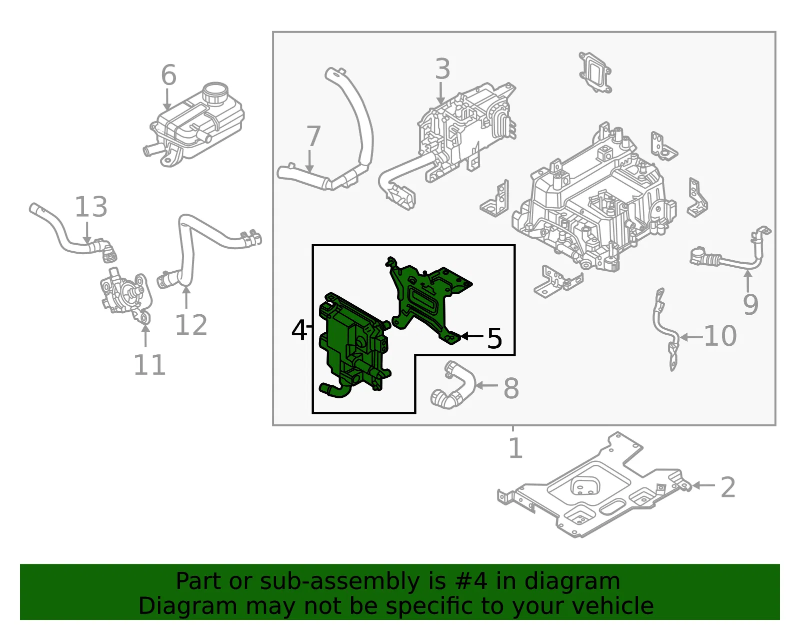 Control Module - Kia (46190-3D100) - view 2