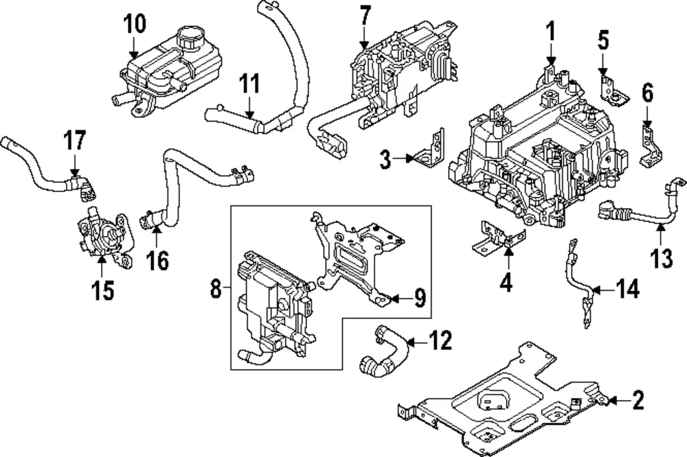 Control Module - Kia (46190-3D110)