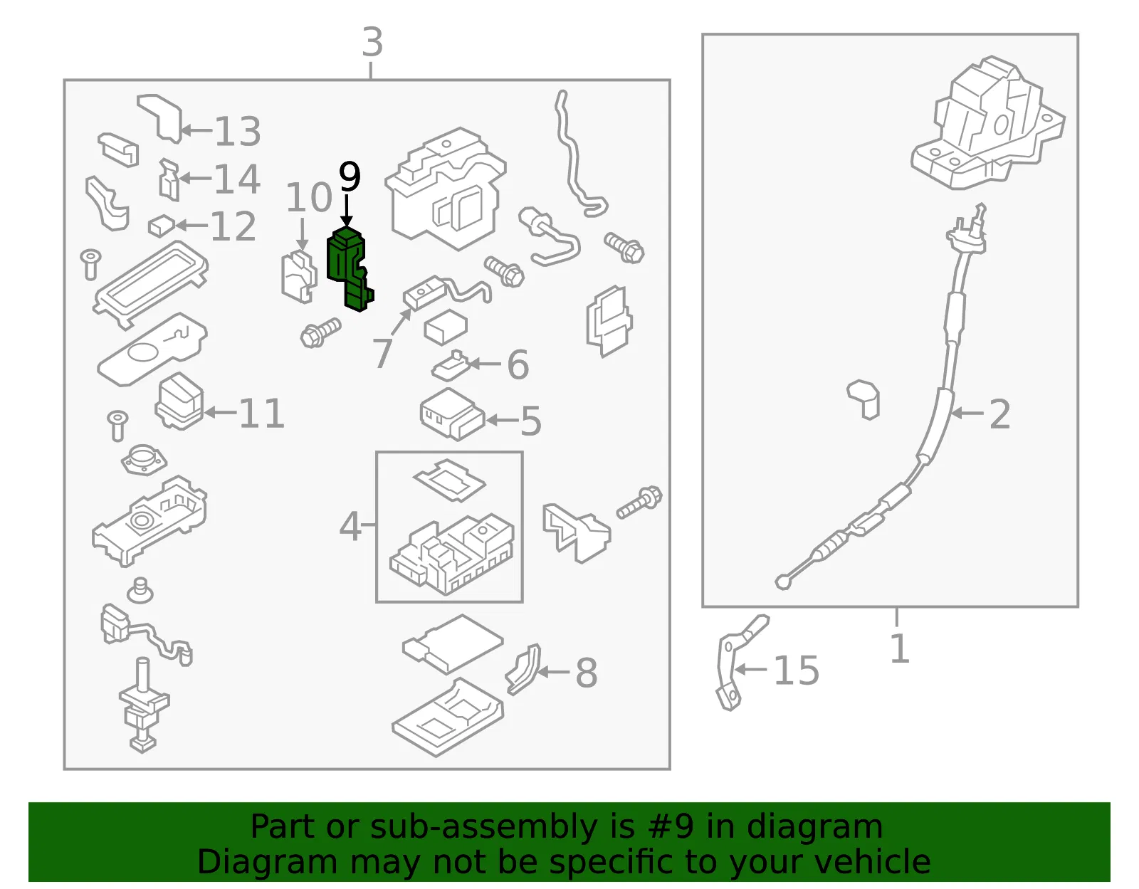 Actuator - Kia (46706-3T200) - view 2