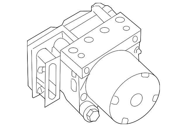 Anti-Skid Actuator and Control Unit Assembly - Nissan (47660-4MU6D)