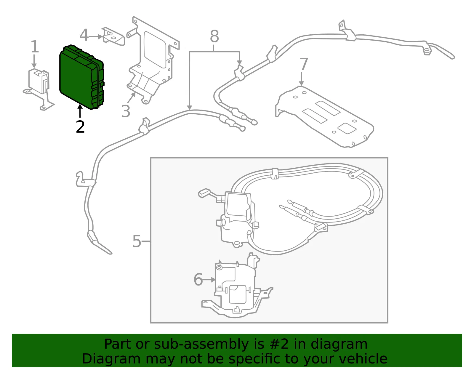 Module - Nissan (47880-1MG1A) - view 2