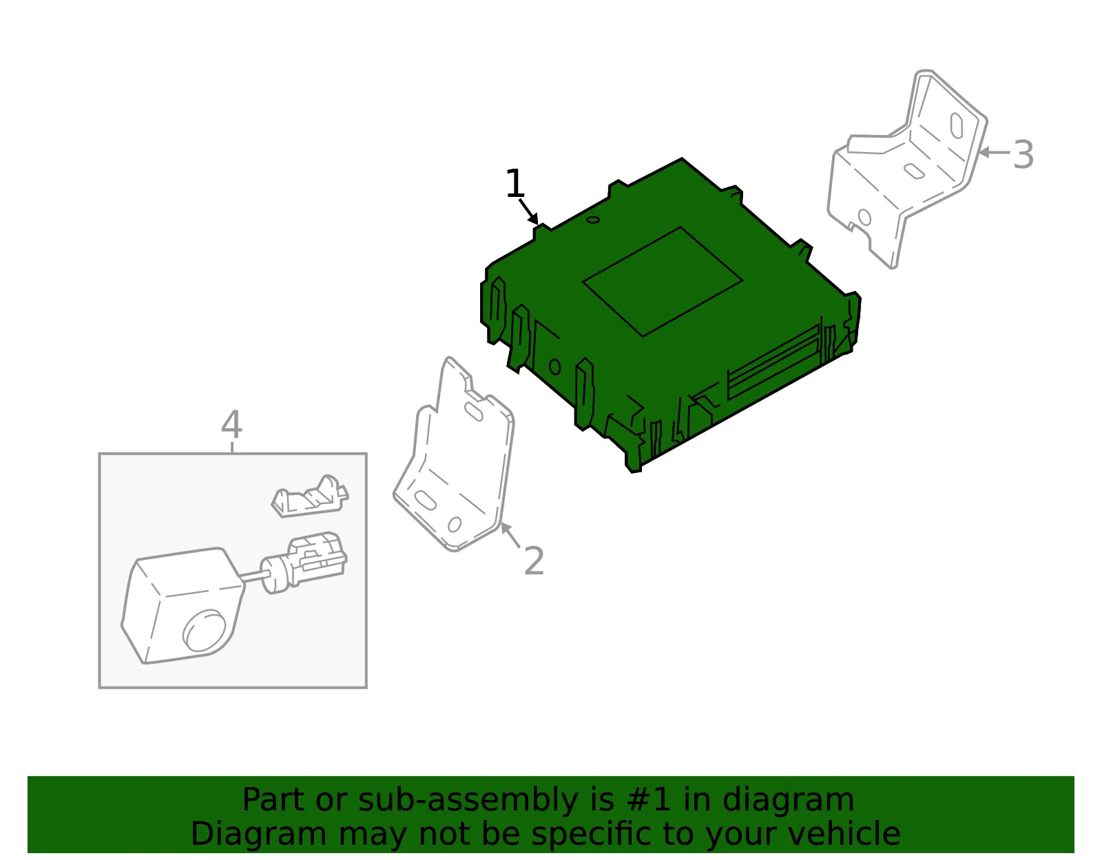 Module - Nissan (47880-5SA0A) - view 2
