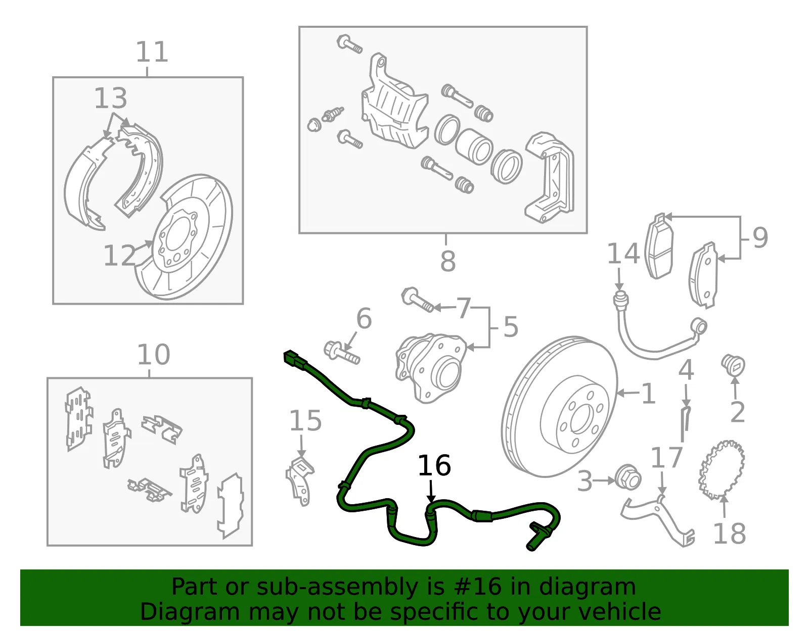 ABS Sensor - Nissan (47900-4BF0A) - view 4