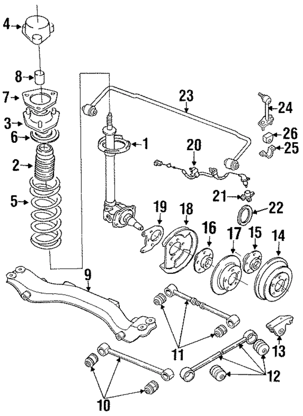 Speed Sensor - Nissan (47900-86E01)