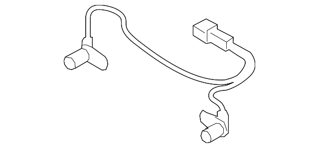 ABS Wheel Speed Sensor - Nissan (47900-JF00A)