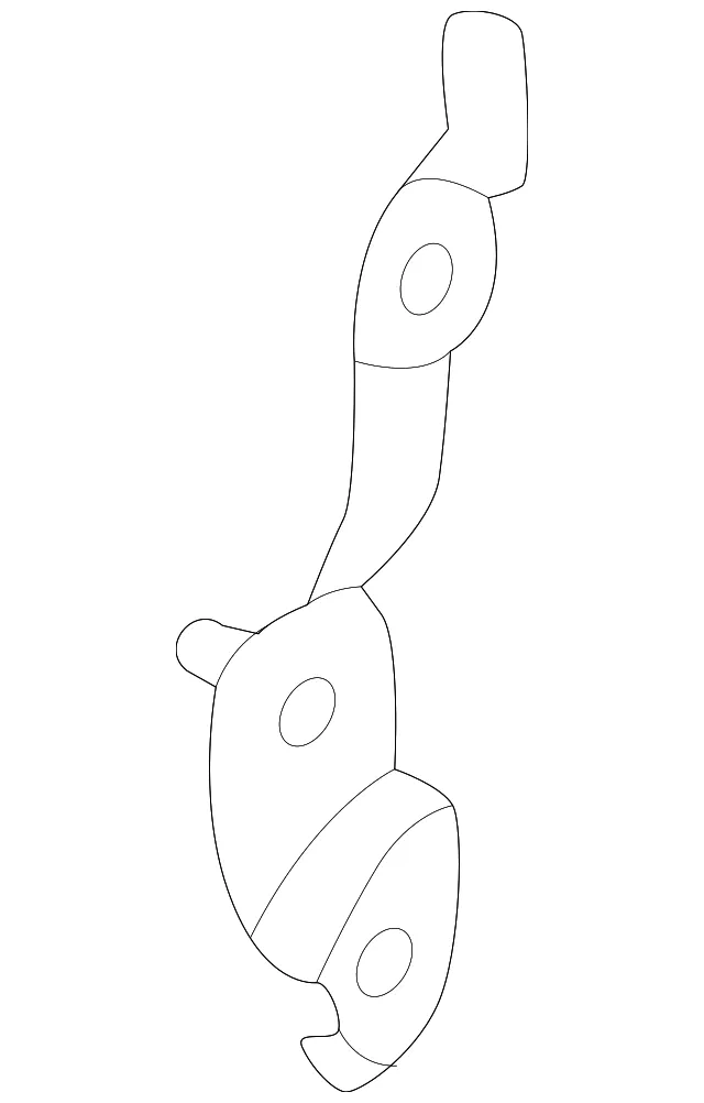 ABS Wheel Speed Sensor Bracket - Nissan (47960-5MP2A)