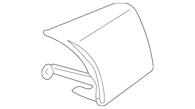 Switch Cover - Passenger Side (RH) - Nissan (48463-9CF8A)