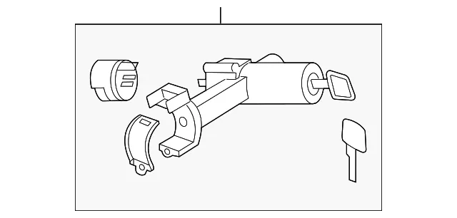 Ignition Lock Assembly - Nissan (48700-ZT50A)