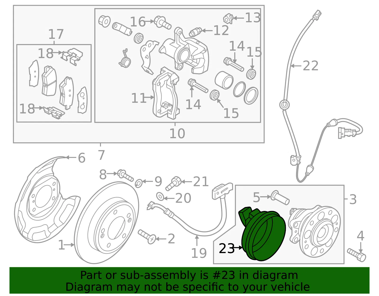 Sensor - Kia (52732-K0000) - view 2