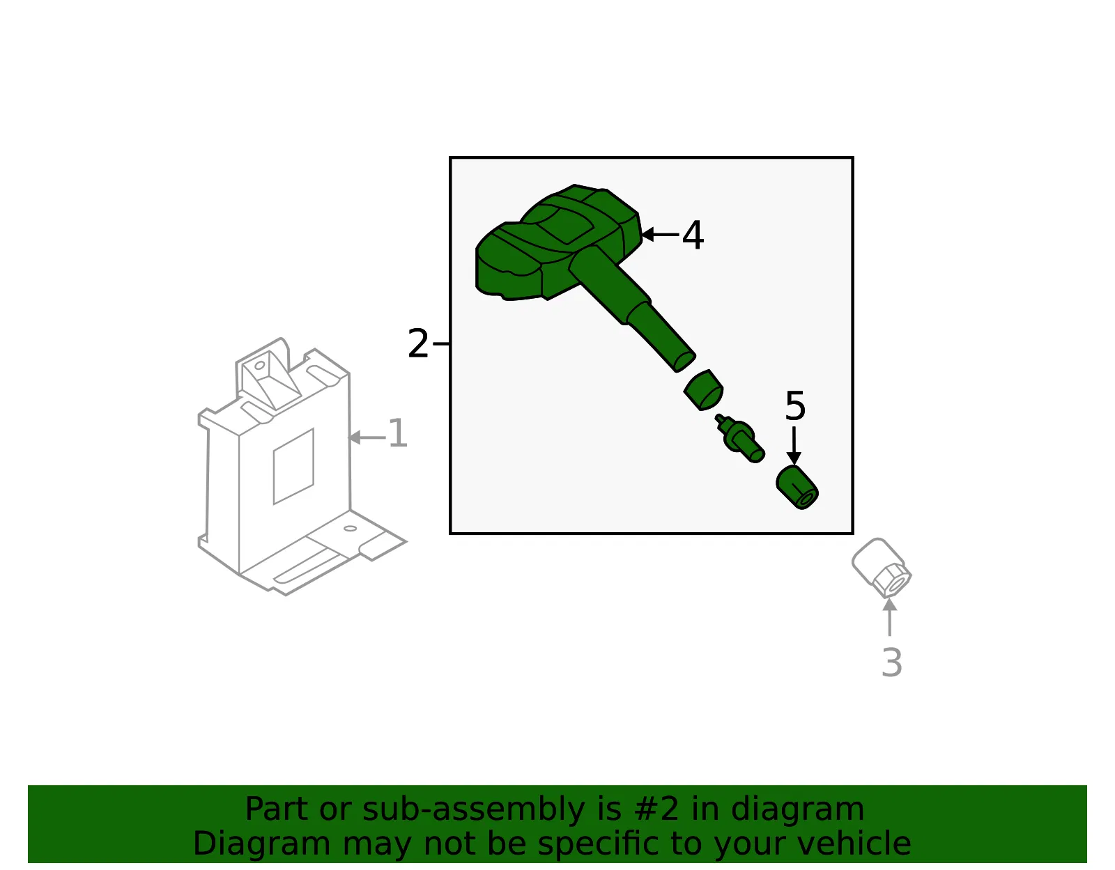 Sensor - Kia (52933-2M000) - view 4