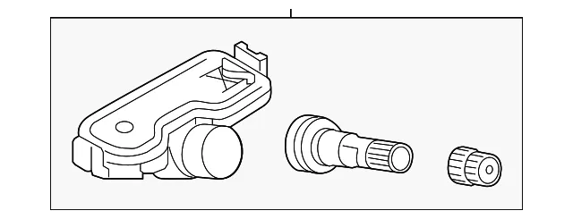 Tire Pressure Sensor - Kia (52933-3X205-DS)