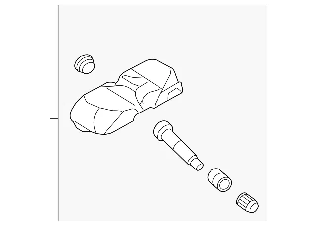Tire Pressure Sensor - Kia (52933-4D800)