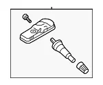 TPMS Sensor - Kia (52933-B2100) - view 3